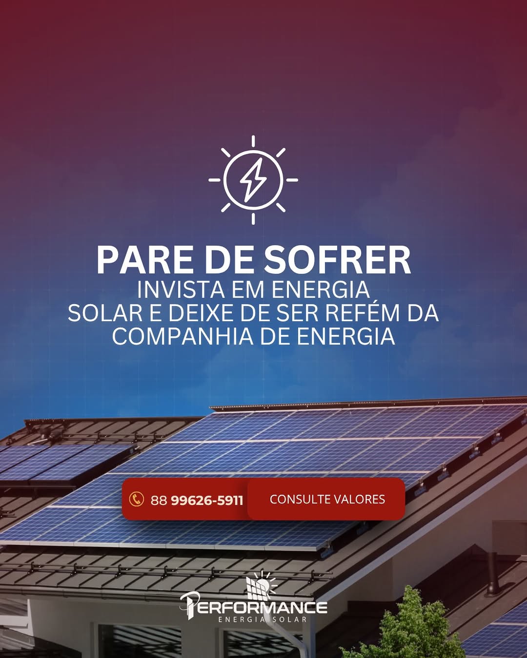 Pare de sofrer com a conta de energia: invista em solar